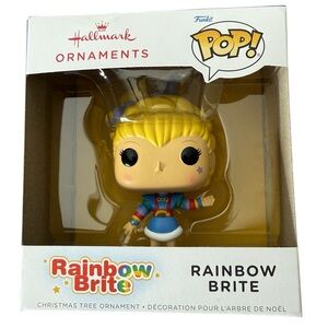 FUNKO POP HALLMARK New Rainbow Brite Christmas Tree Ornament Resin Collectible